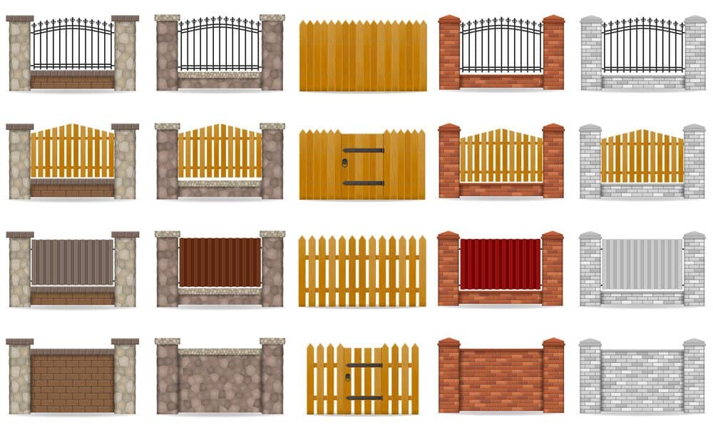 Types of fences in los Angeles