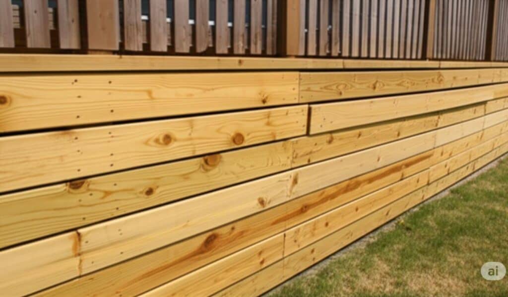 wood fence