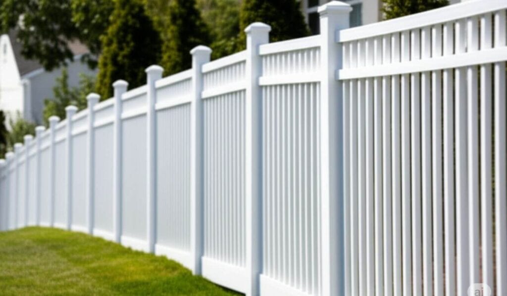 vinyl fence