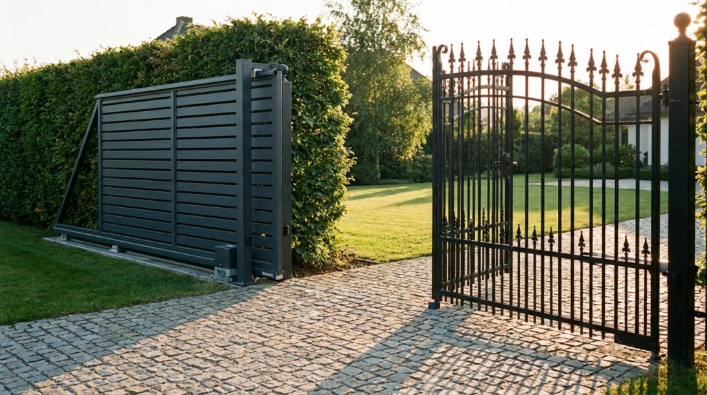 choosing between sliding and swing gates for your 1769533322914