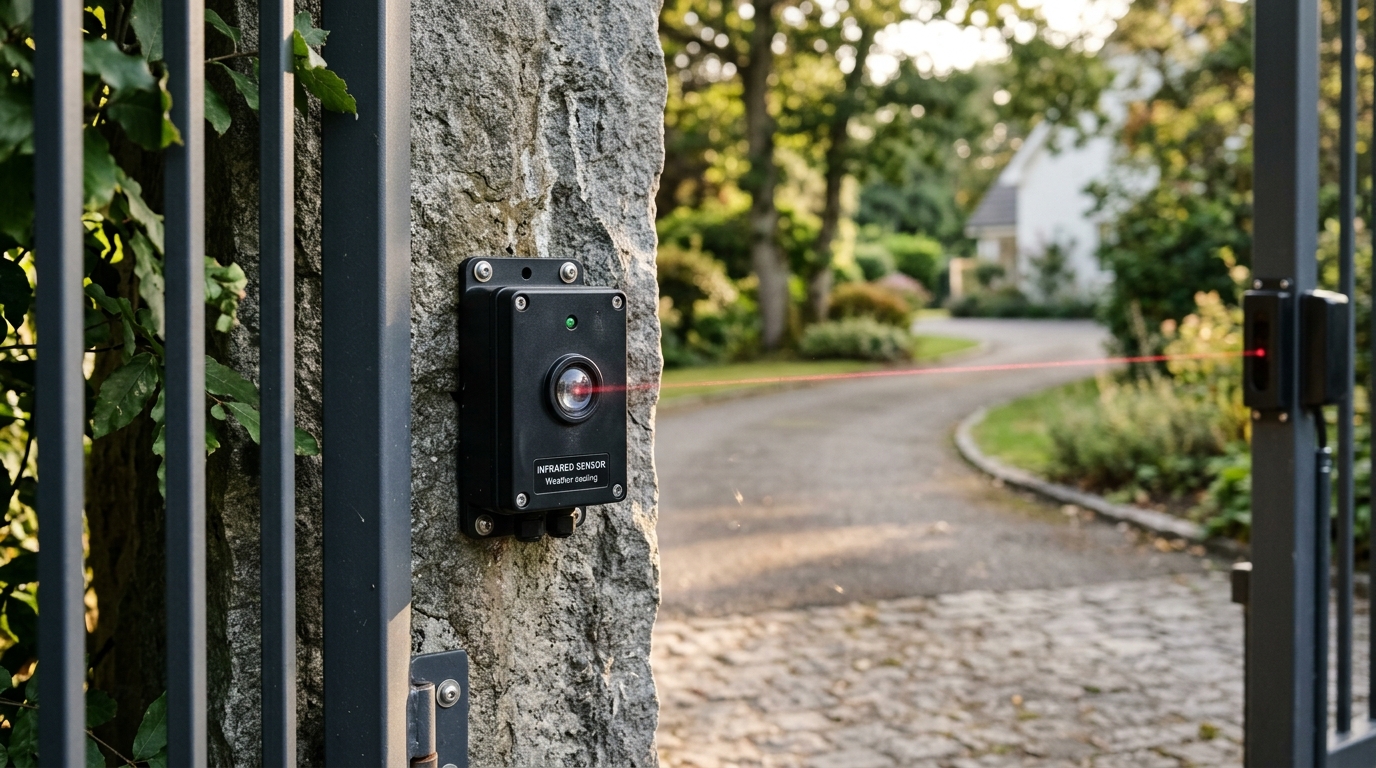 Protecting Your Property With Advanced Automatic Gate Safety Sensors Photoelectric Infrared Beams And Non-Contact Detection