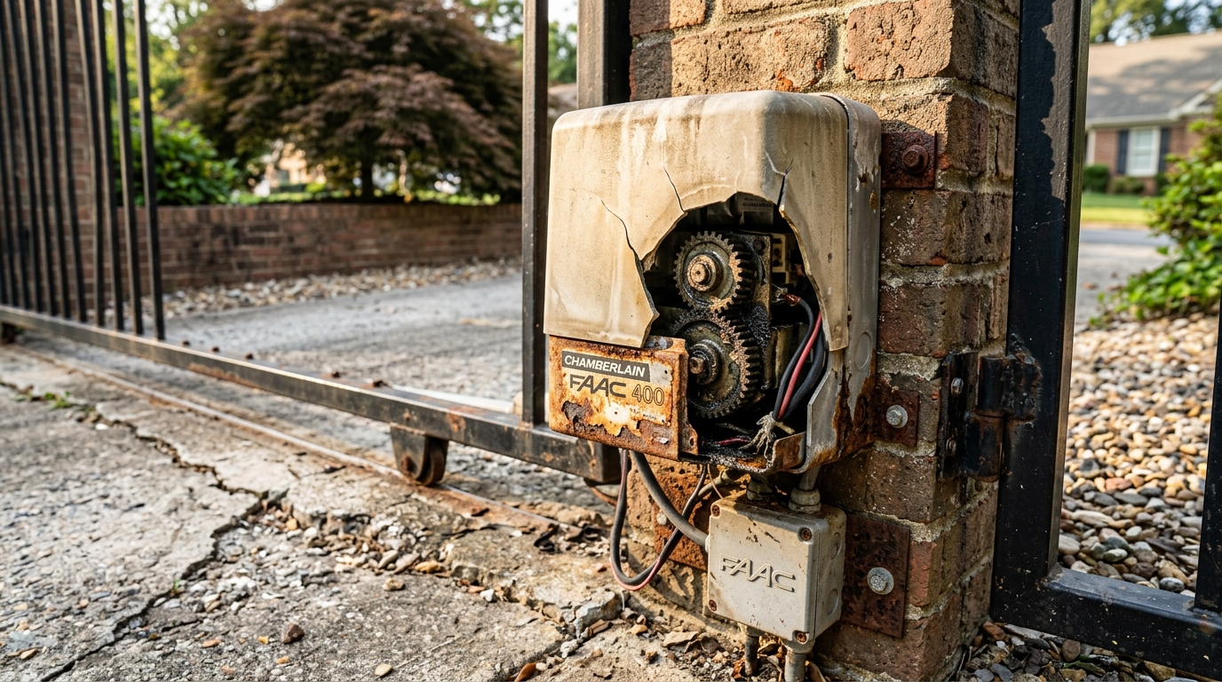 Signs It Is Time To Replace Your Aging Gate Operator