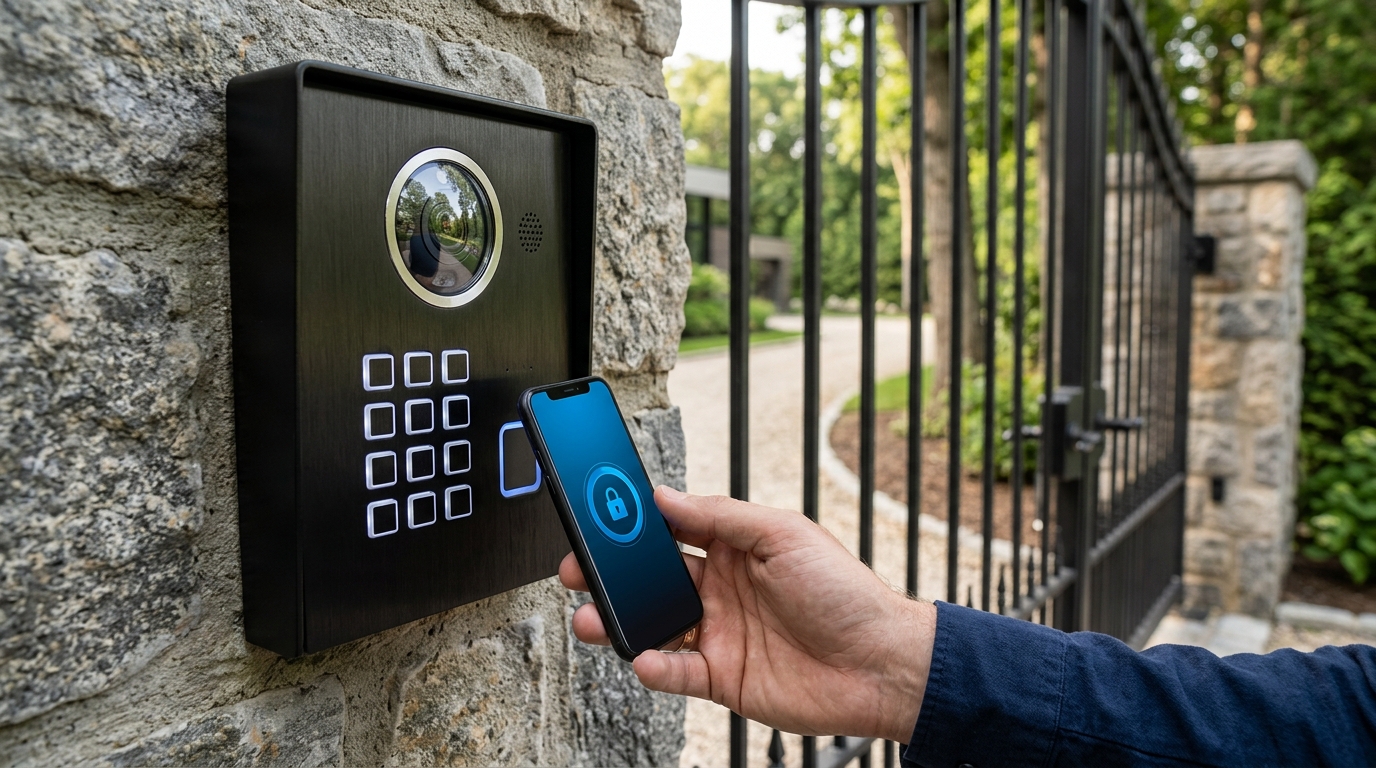 Integrated Video Intercom And Mobile Credentials