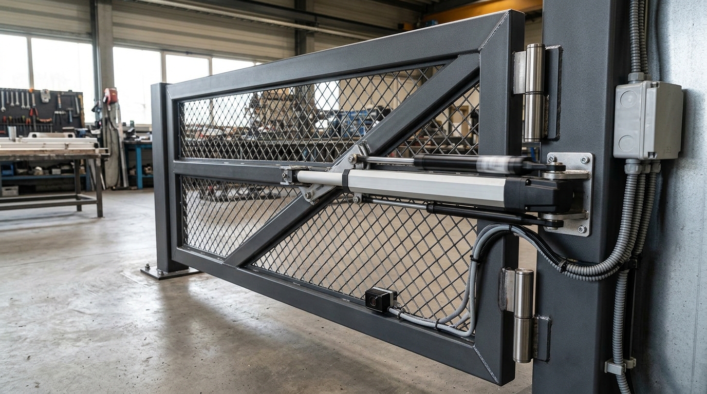 Custom Gate Fabrication Process From Design To Installation Gate Installation Automation And Testing