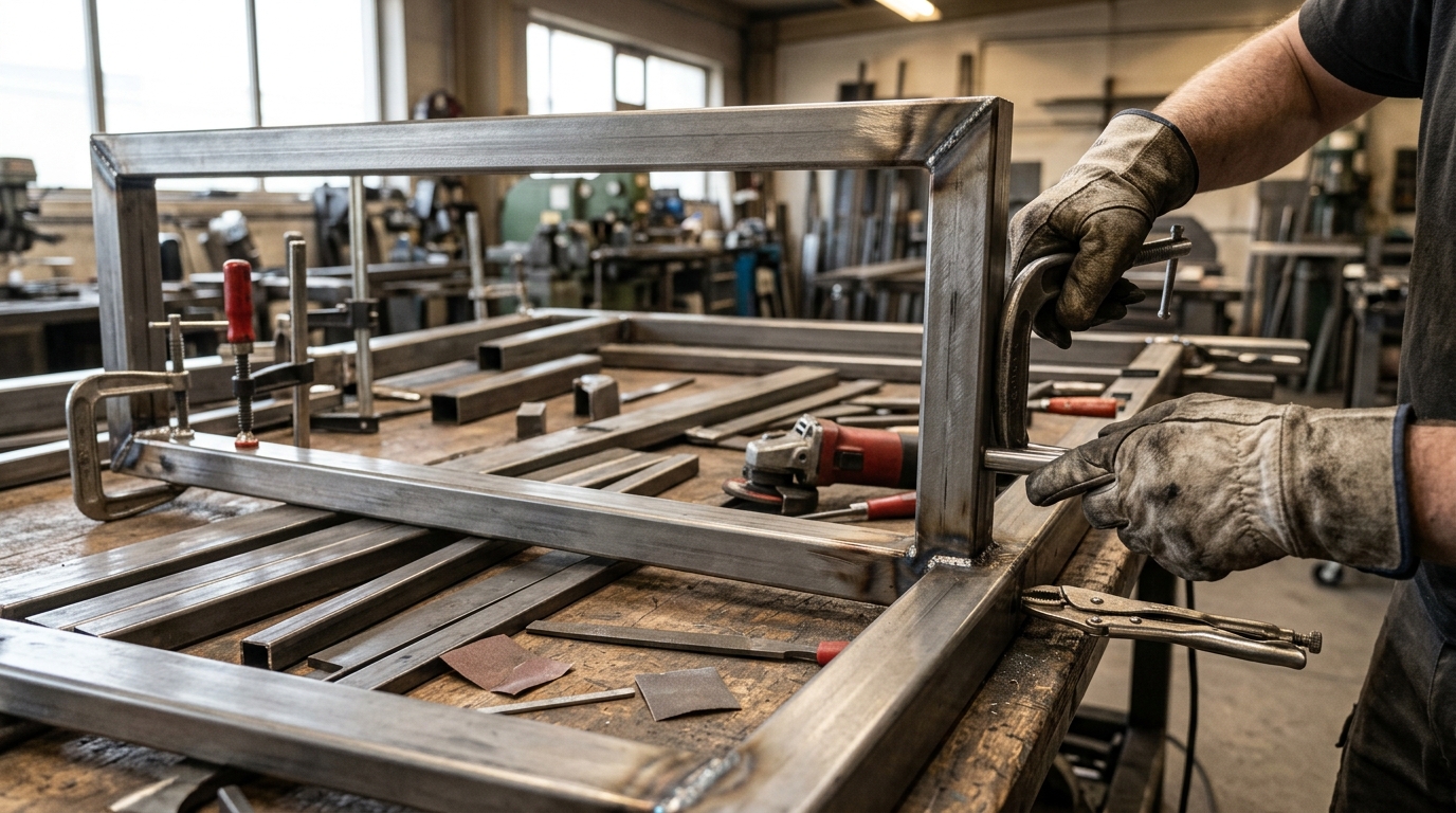 Custom Gate Fabrication Process From Design To Installation Material Selection And Frame Fabrication