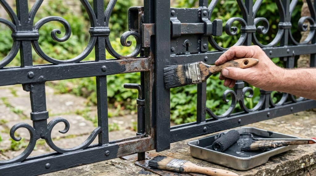rust prevention for metal gates durable coatings a 1788990973436